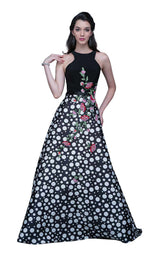 Nina Canacci 1358 Black Print