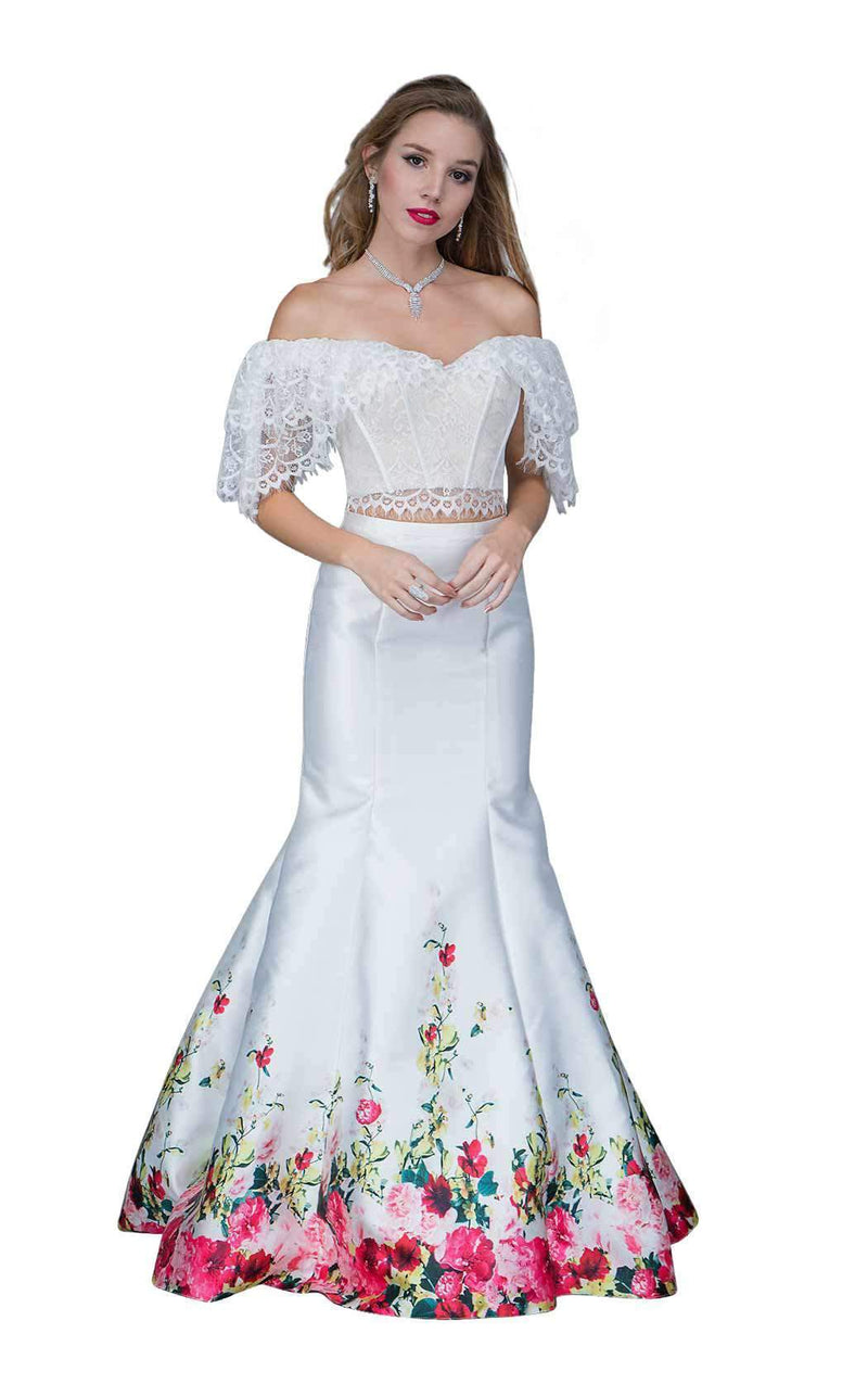 Nina Canacci 1380 White Print