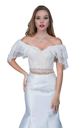Nina Canacci 1380 White Print