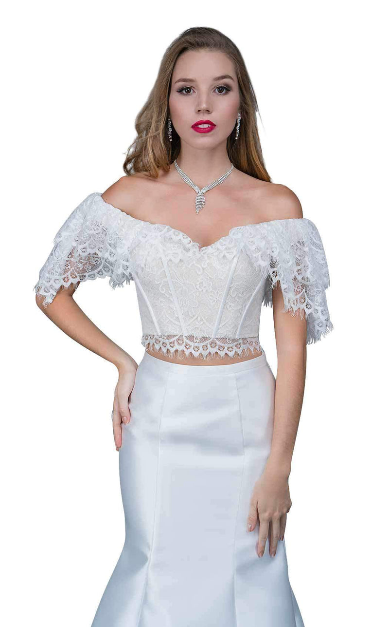 Nina Canacci 1380 White Print