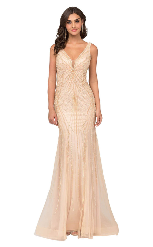 Cecilia Couture 1414 Champagne-Ivory