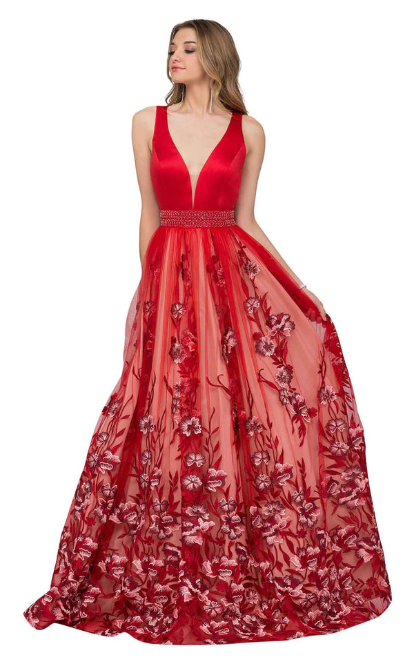 Cecilia Couture 1449 Red
