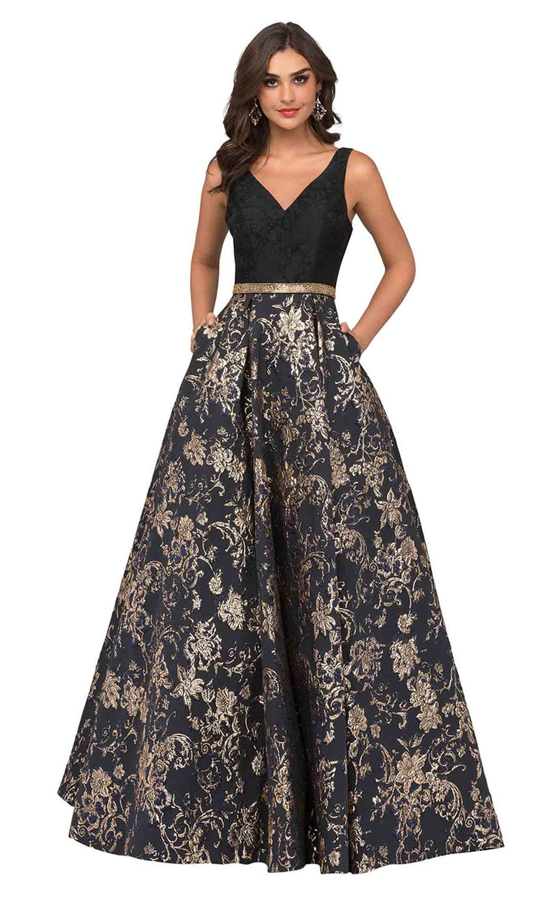 Cecilia Couture 1452 Black/Gold