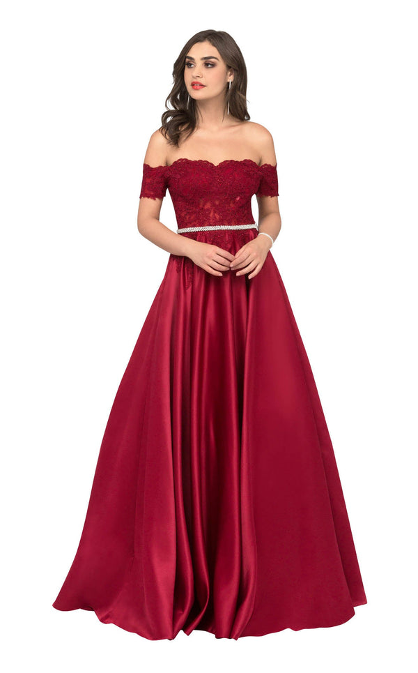 Cecilia Couture 1489 Burgundy