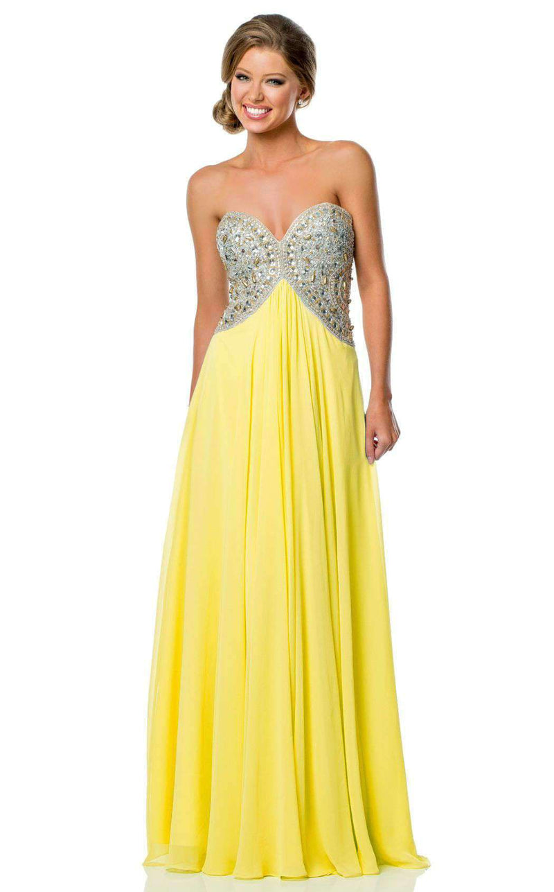 Terani 151P0026 WH Yellow/Nude