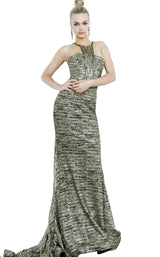 Jovani 1559 Black/Gold