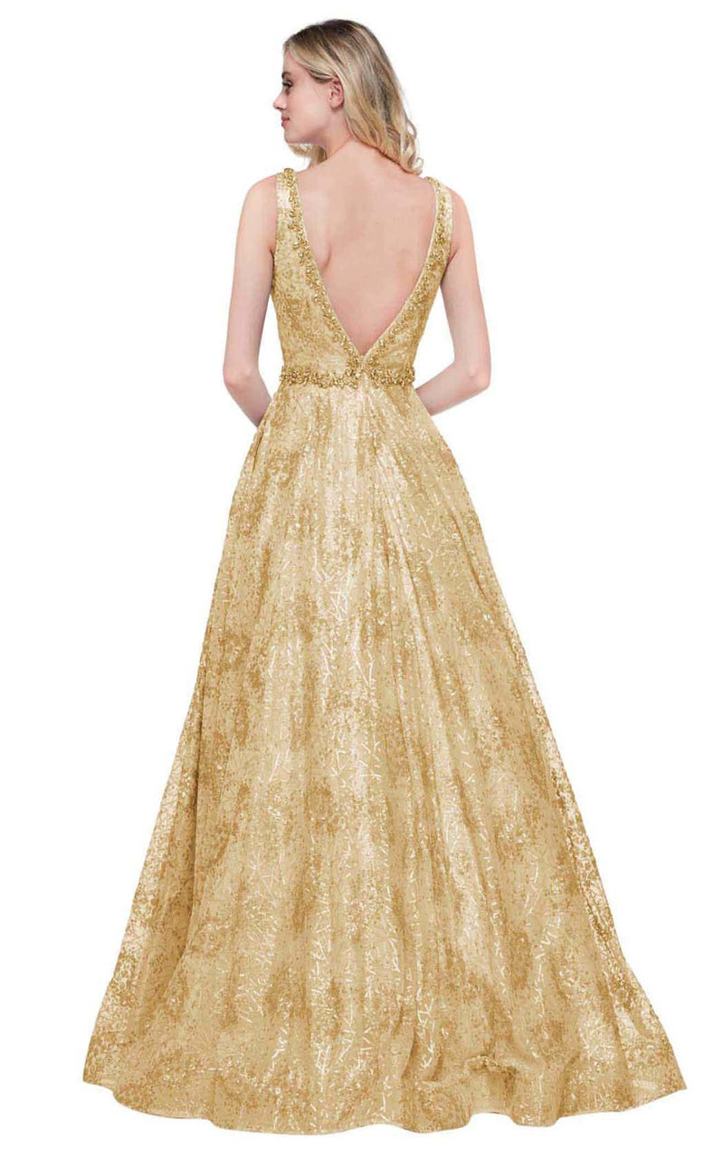 Colors Dress 1614 Gold