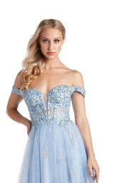Morrell Maxie 16411 Periwinkle-Gold