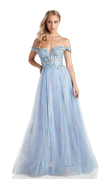Morrell Maxie 16411 Periwinkle-Gold