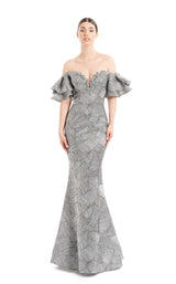 Daymor 1652F22 Dress SILVER