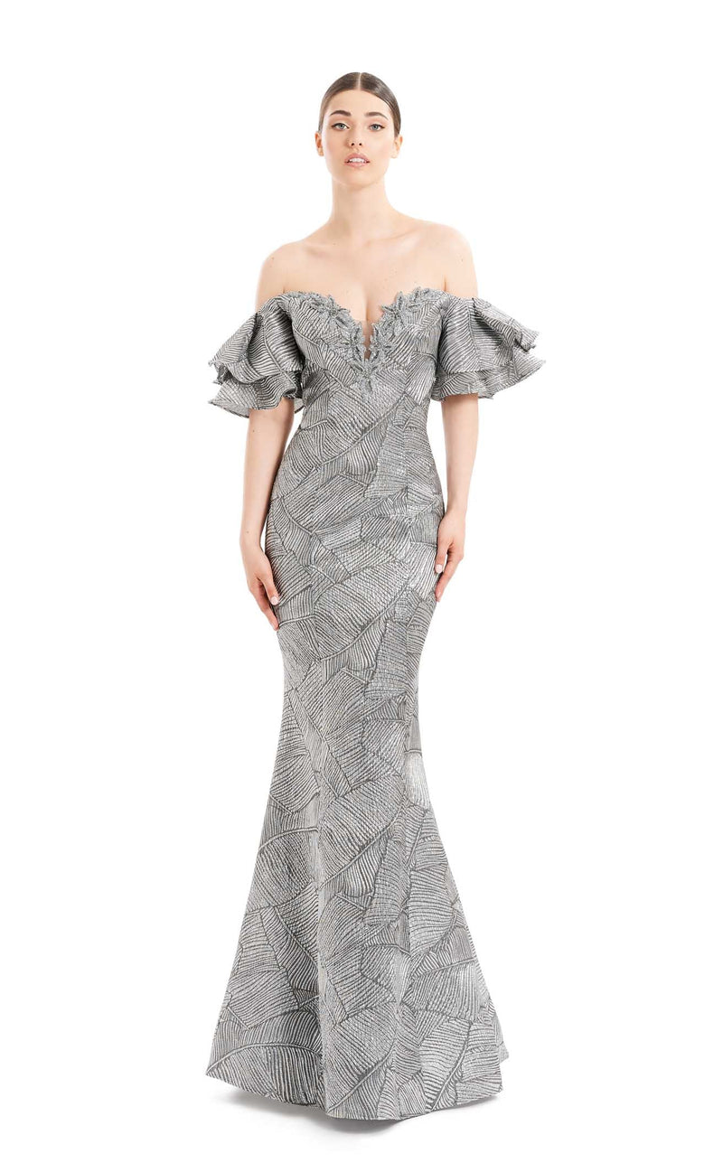 Daymor 1652F22 Dress SILVER