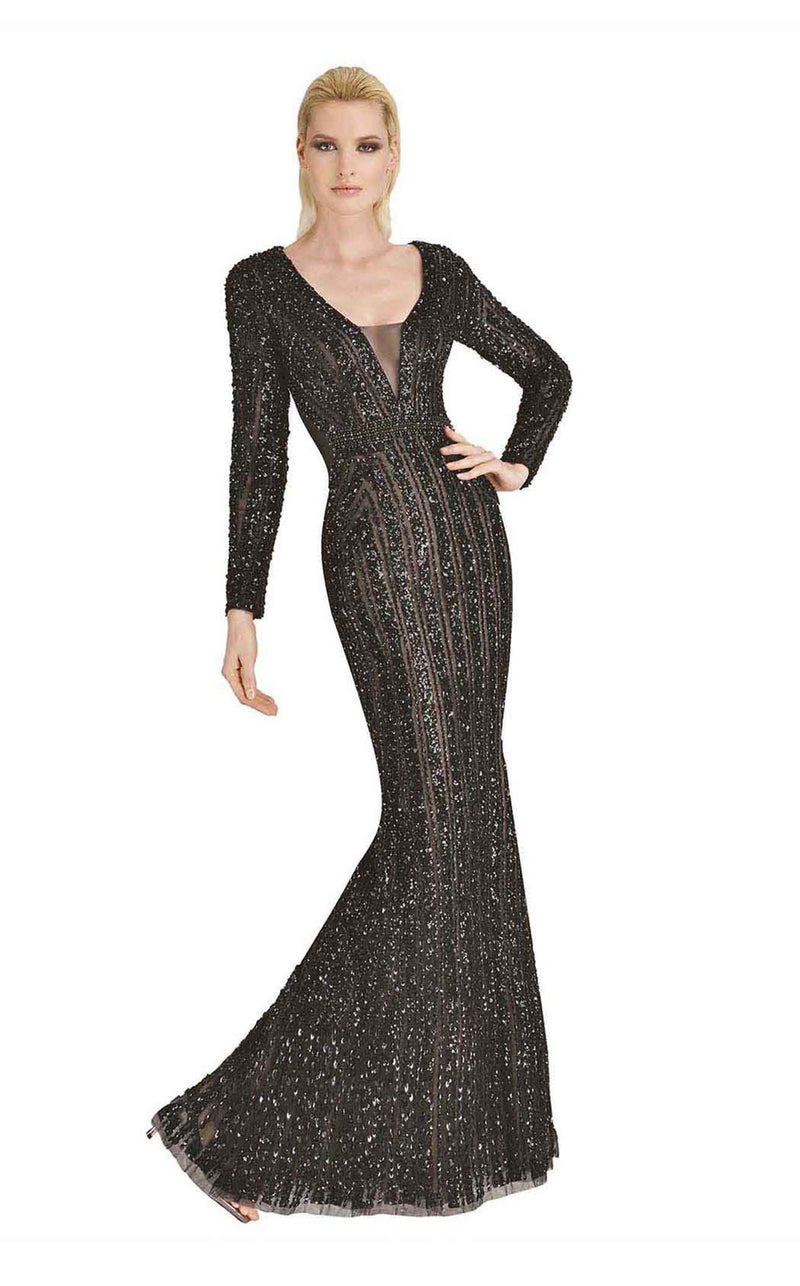 Janique 17015 Charcoal/Black