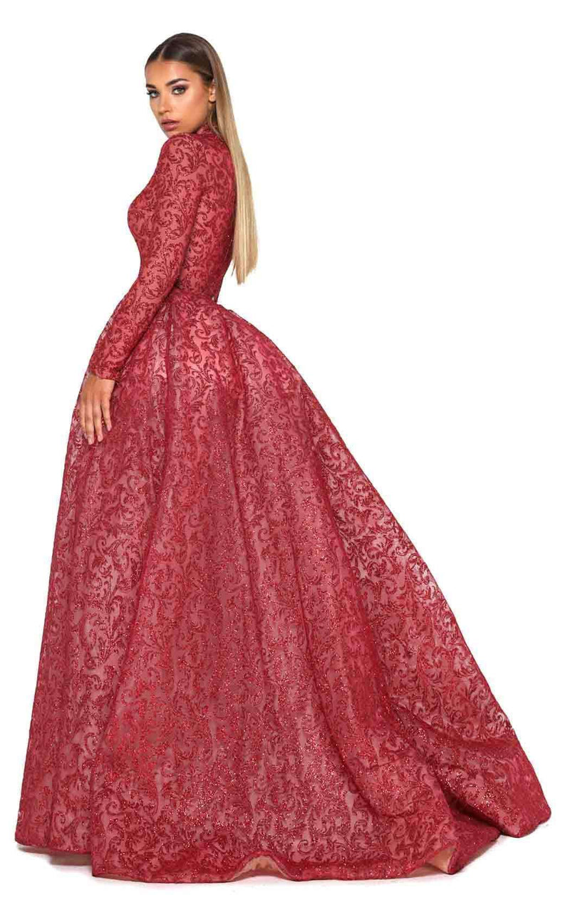 Portia and Scarlett 1702 Long Sleeves Dress