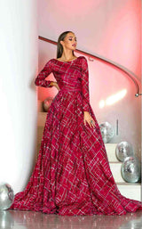Portia and Scarlett 1703-RED
