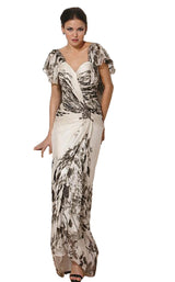 Jovani 17113BG White/Black