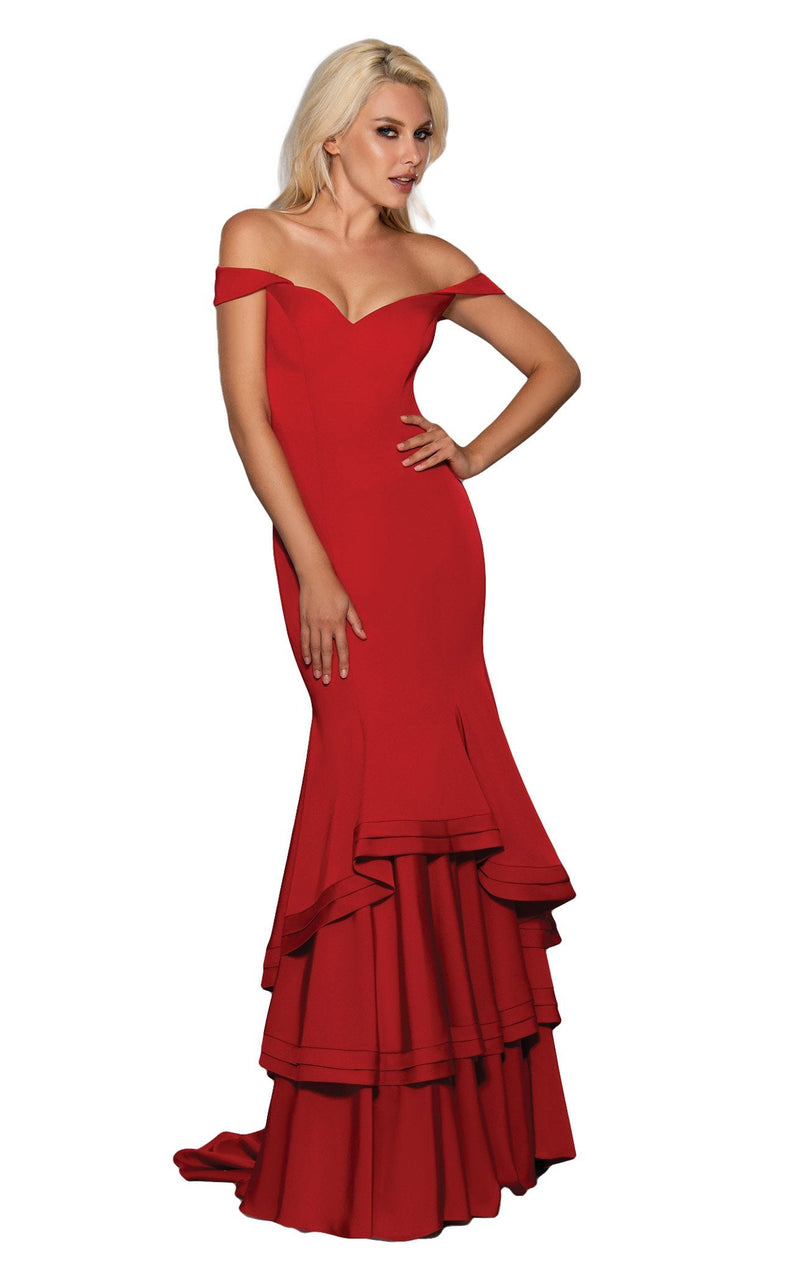 Stella Couture 17203 Red