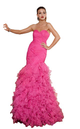 Jovani 17281BG Hot-Pink