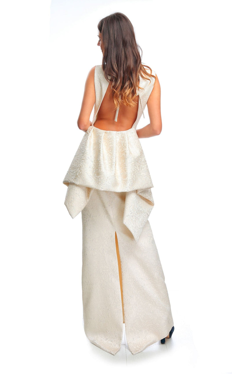 Women's White Fely Campo 17305 Dress | NewYorkDress