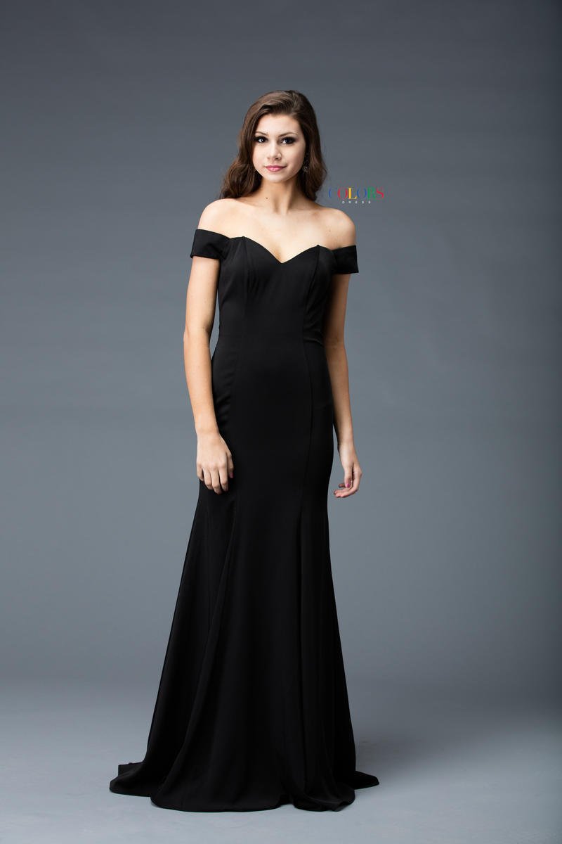 Colors Dress 1768 Black