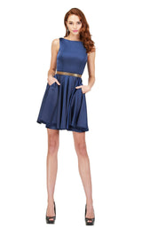 Cecilia Couture 1806 Navy