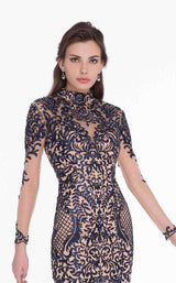 Terani 1821C7037 Navy/Nude