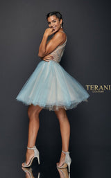 Terani 1821H7929 Dusty-Blue-Gold