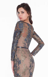 Terani 1822E7292 Gunmetal-Gold