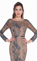 Terani 1822E7292 Gunmetal-Gold