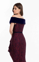Terani 1823E7366 Wine-Navy