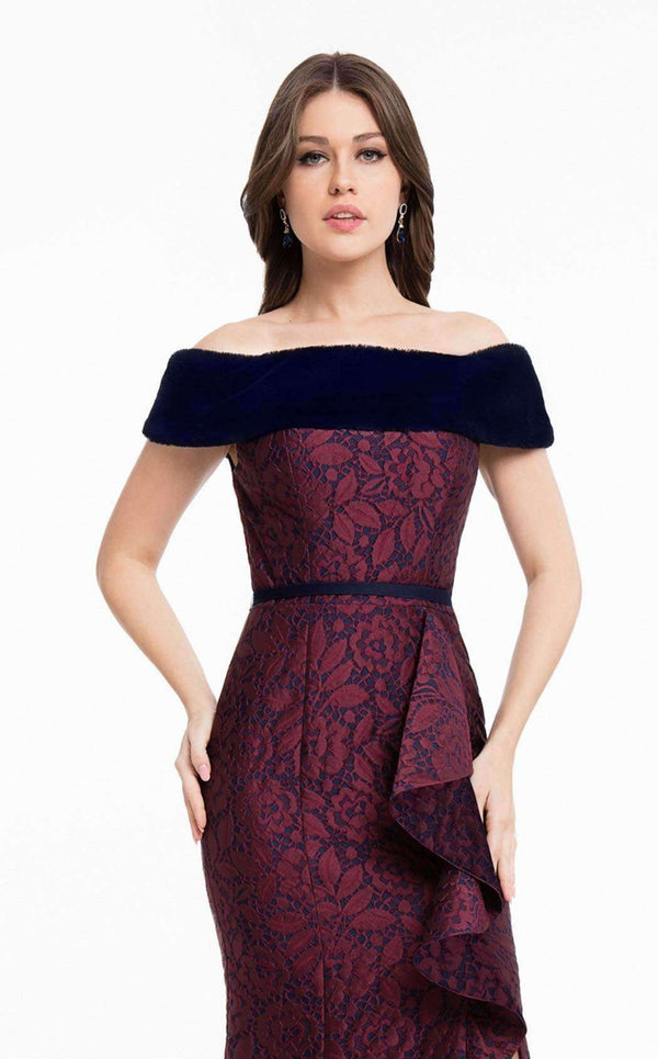 Terani 1823E7366 Wine-Navy