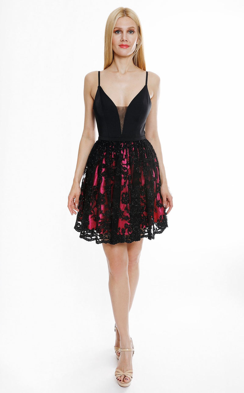 Terani 1825H7932 Black/Fuchsia