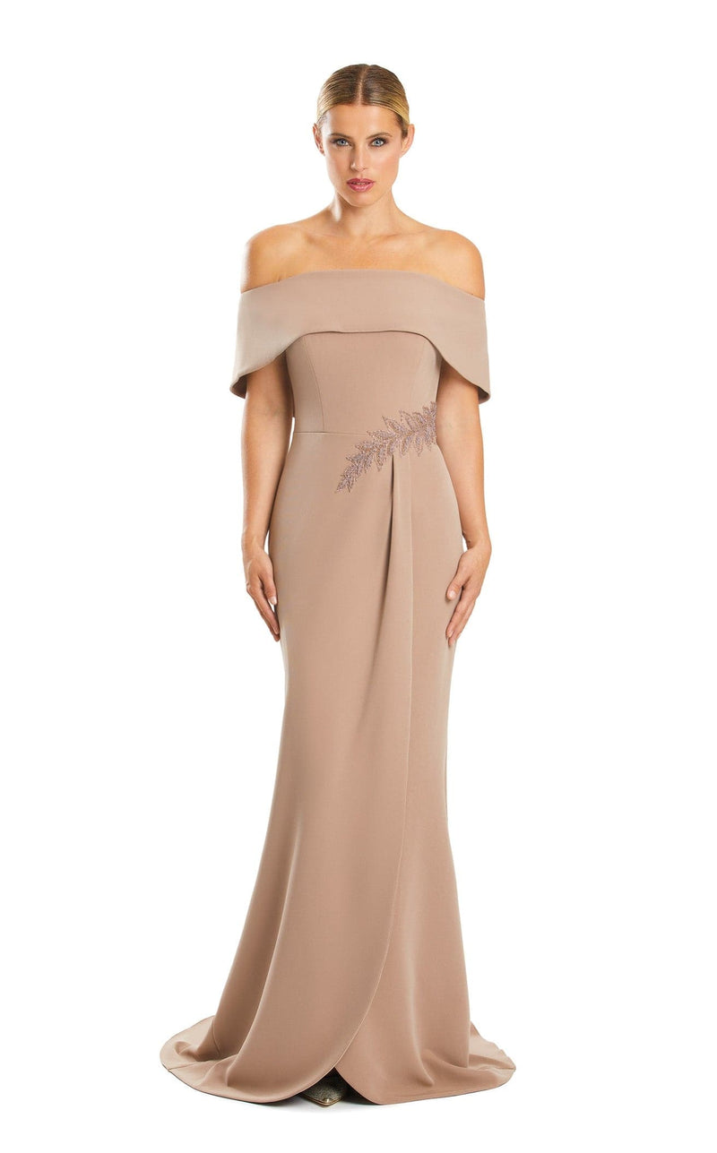 Daymor 1853F23 Dress Mocha