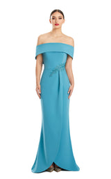 Daymor 1853F23 Dress Seafoam
