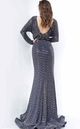 Jovani 1860BG Navy/Silver
