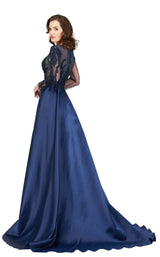 Cecilia Couture 1862 Navy