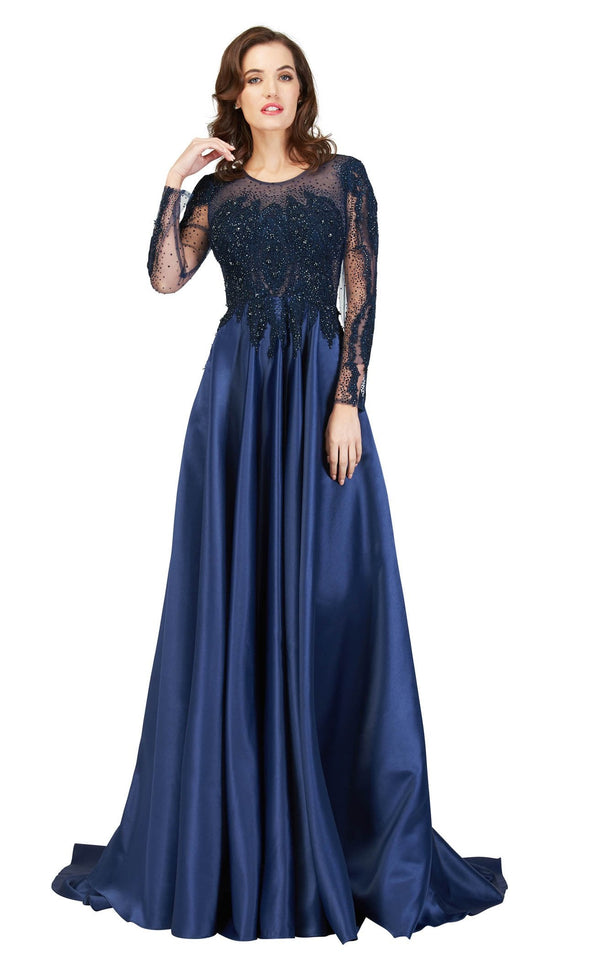 Cecilia Couture 1862 Navy