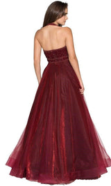 Colors Dress 1863 Burgundy