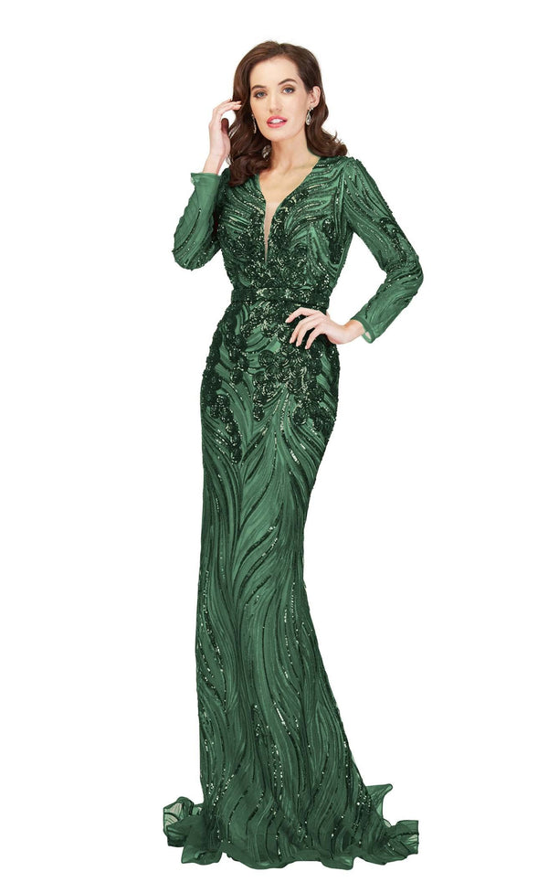 Cecilia Couture 1865 Emerald