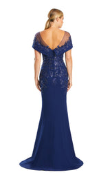 Daymor 1866F23 Dress Navy