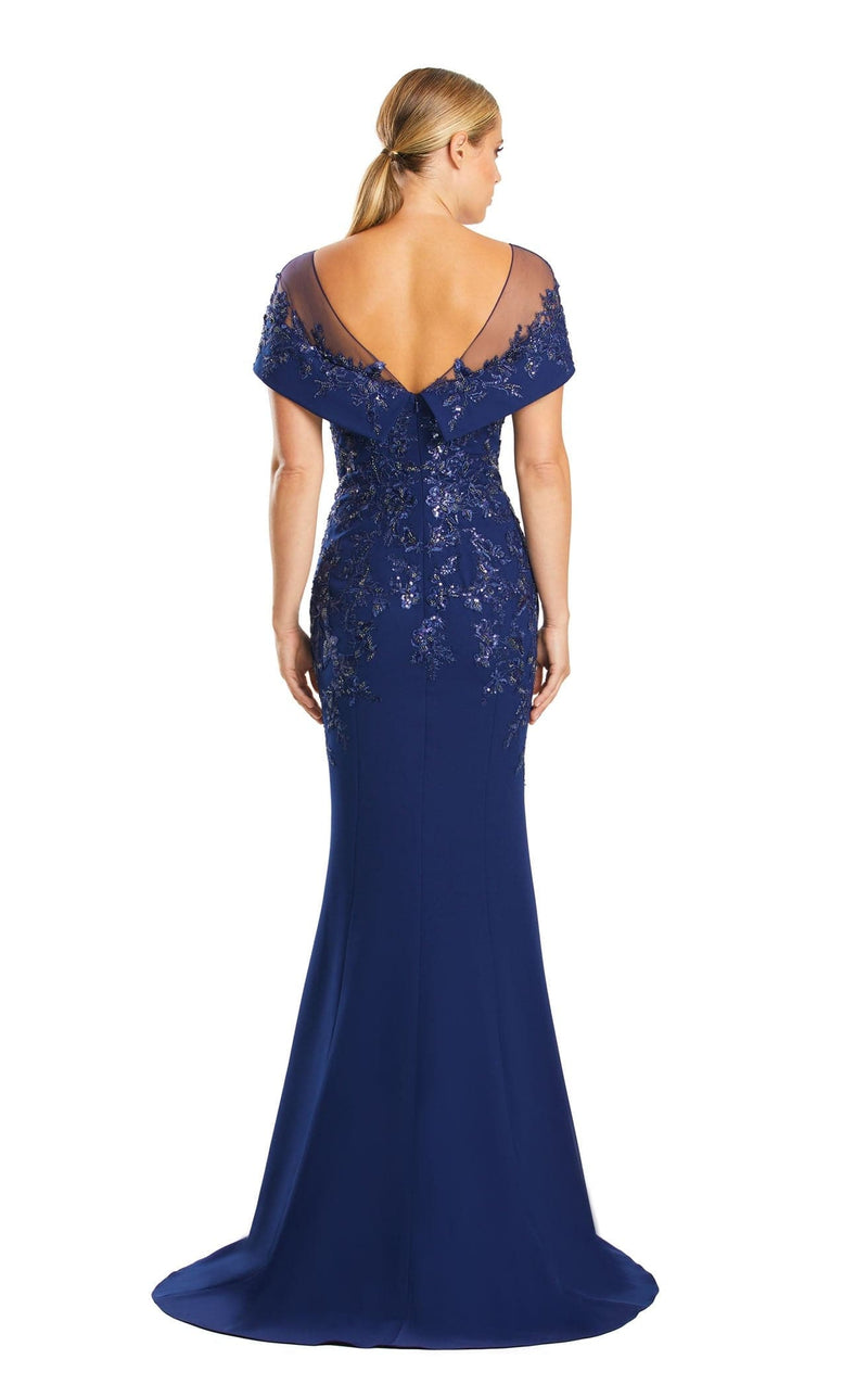 Daymor 1866F23 Dress Navy