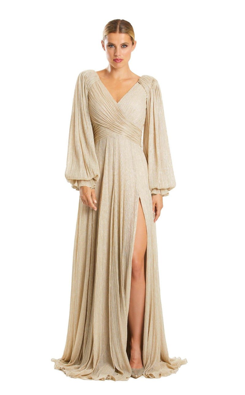 Daymor 1877F23 Dress Gold