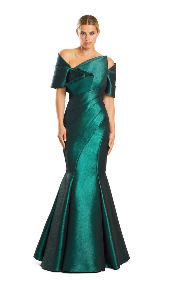 Daymor 1879F23 Dress Emerald