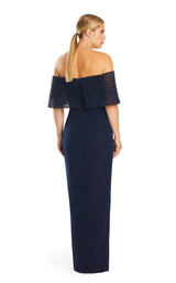 Daymor 1883F23 Dress Navy