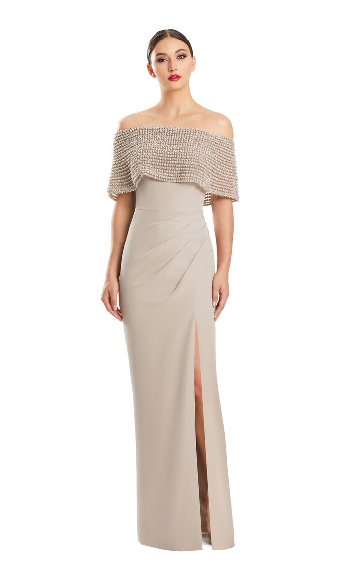 Daymor 1883F23 Dress Taupe