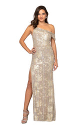 Terani 1911Gl9510 Silver-Gold-Nude