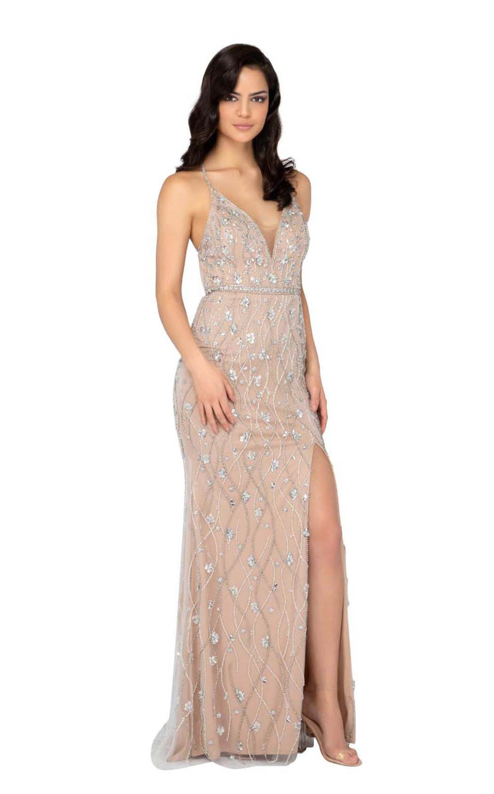 Terani 1911P8112 Blush-Nude