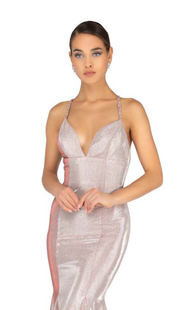 Terani 1911P8174 Blush/Silver
