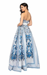 Terani 1911P8516 White-Blue
