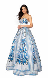 Terani 1911P8516 White-Blue