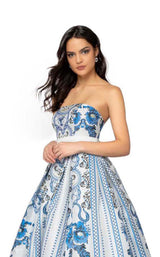 Terani 1911P8516 White-Blue